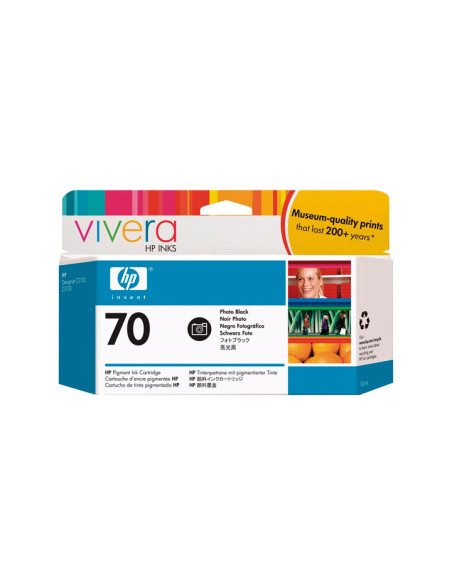 CARTUCHO INKJET HP C9449A N70 DESIGNJET Z2100Z2100 GPZ3100Z3100 GPZ3100PS GPZ3200Z3200PSZ5200Z5200PS NEGRO FOTOGRAFICO 130 ML